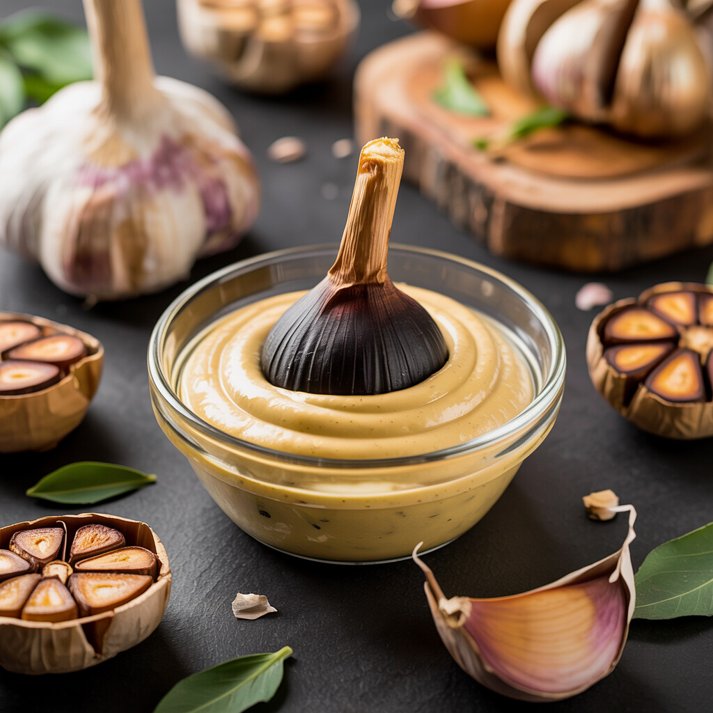 Black Garlic Appetizers - Delicious Black Garlic Aioli Dip for Any Occasion