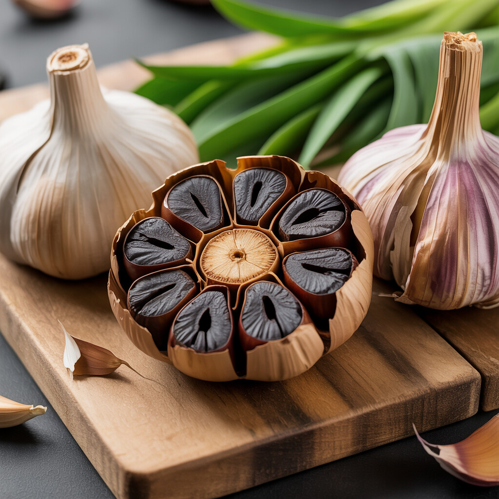 Black Garlic Blood Sugar Control - Natural Antioxidant Powerhouse Supporting Overall Health
