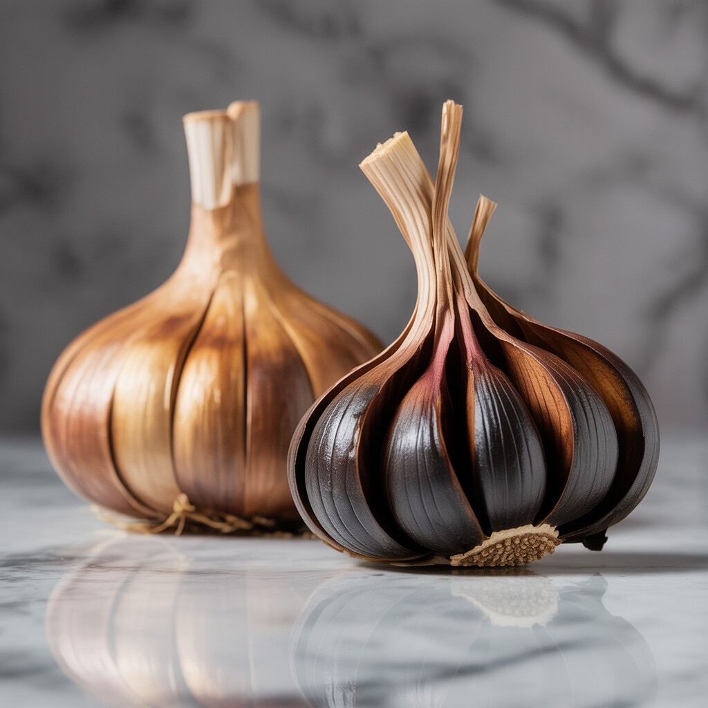 Culinary Uses of Black Garlic Vs. Regular Garlic: Incorporating Both into Your Recipes
