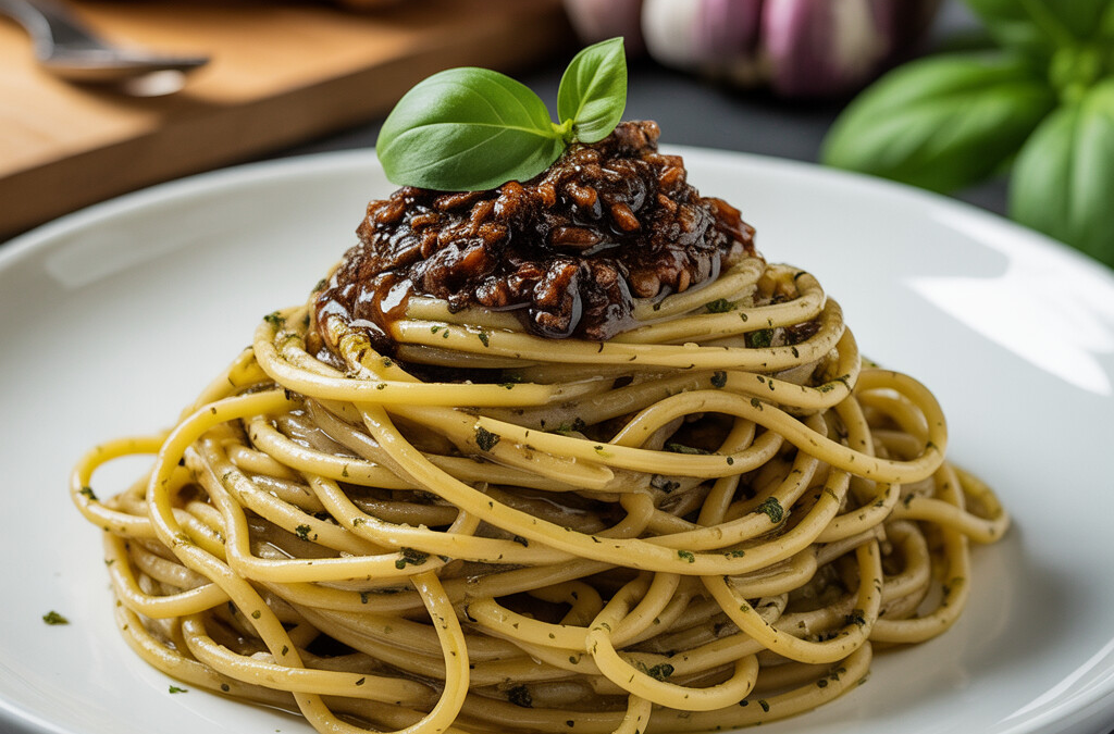 Elevating Your Pasta with Black Garlic Pesto - Delicious Black Garlic Pastas Inspiration