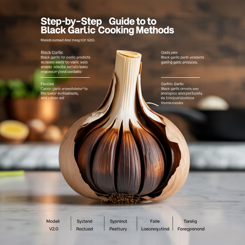 Step-by-Step Guide to Black Garlic Cooking Methods – Black Garlic Preparation Methods Explained