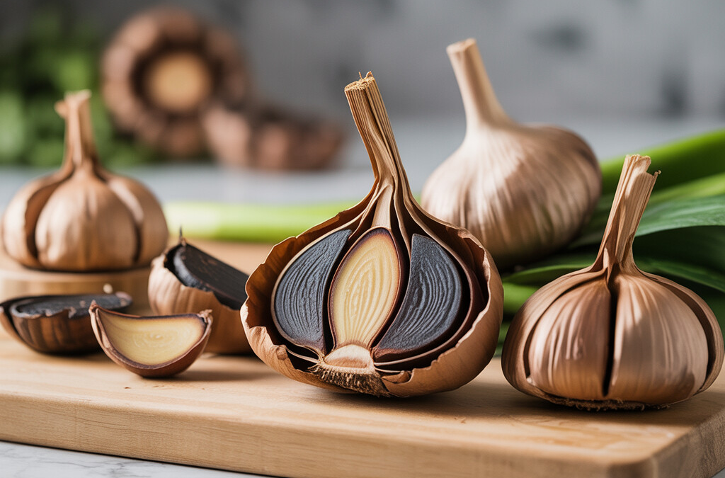 Exploring Black Garlic Preparation Methods and Its Unique Flavor Profile