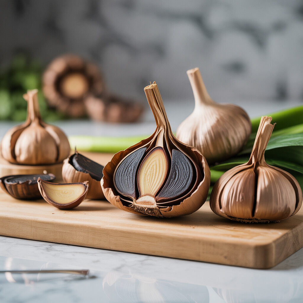 Exploring Black Garlic Preparation Methods and Its Unique Flavor Profile