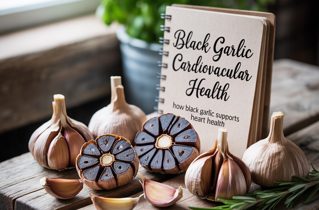 How Black Garlic Supports Heart Health - Boosting Black Garlic Cardiovascular Health Naturally