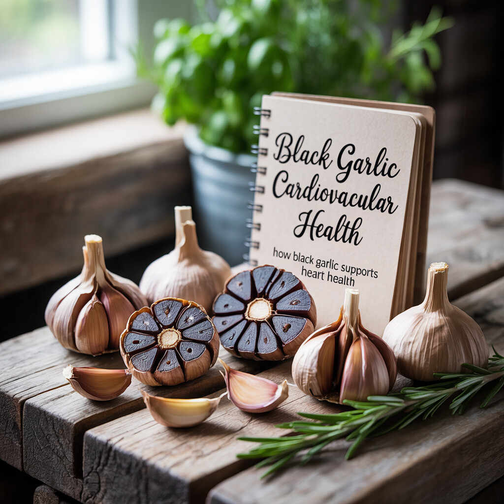 How Black Garlic Supports Heart Health - Boosting Black Garlic Cardiovascular Health Naturally