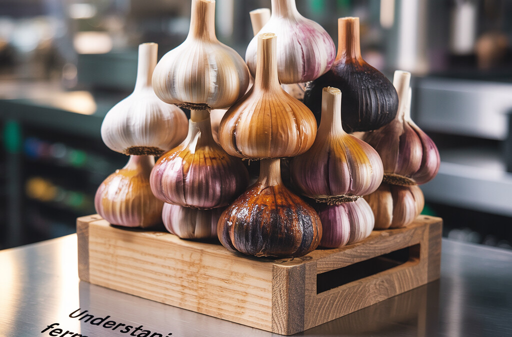 Visual Guide to the Black Garlic Fermentation Process and Its Stages