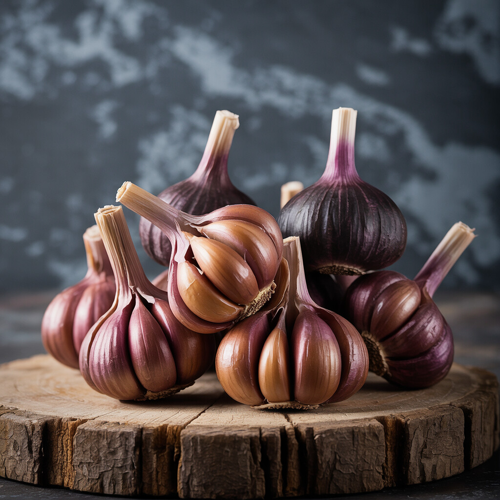 Black Garlic Stress Reduction - Natural Remedy for Anxiety and Relaxation