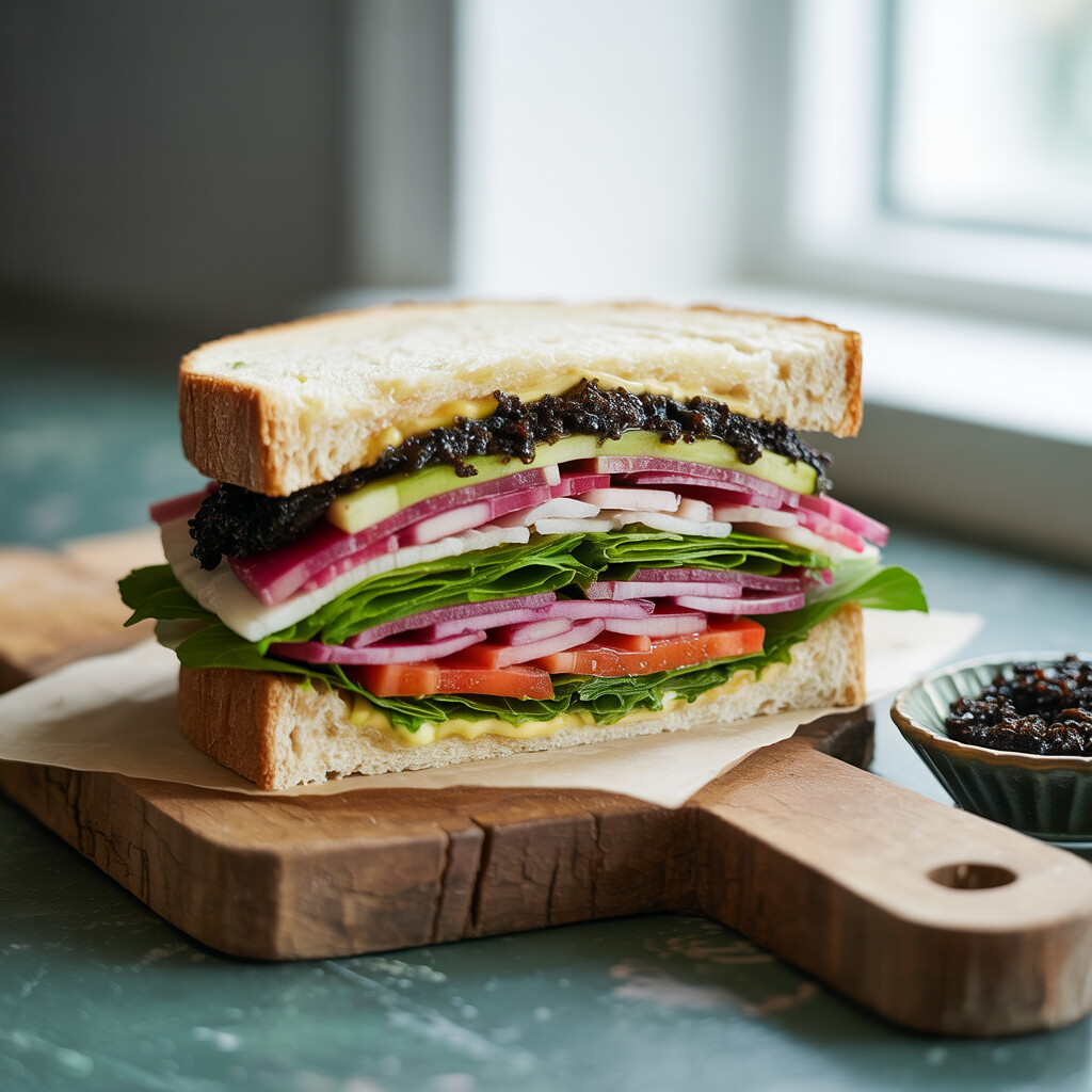 Elevating Sandwiches with Black Garlic In Condiments: A Delicious Twist