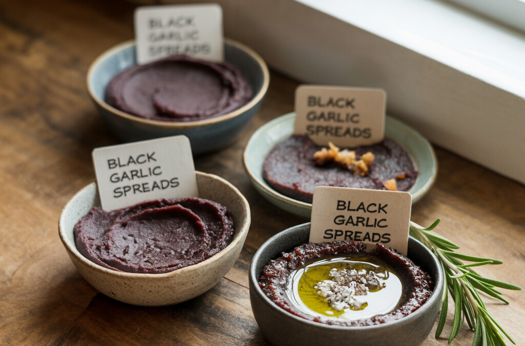 Exploring the Unique Flavor Profile of Black Garlic Spreads for Gourmet Enthusiasts
