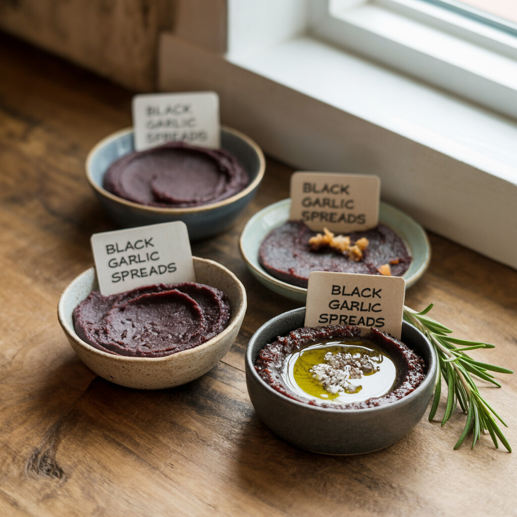 Exploring the Unique Flavor Profile of Black Garlic Spreads for Gourmet Enthusiasts