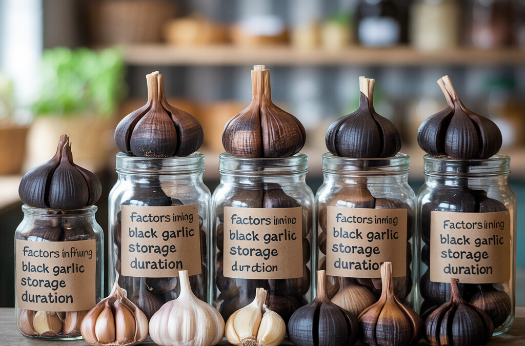 Factors Influencing Black Garlic Shelf Life: Key Elements and Storage Conditions