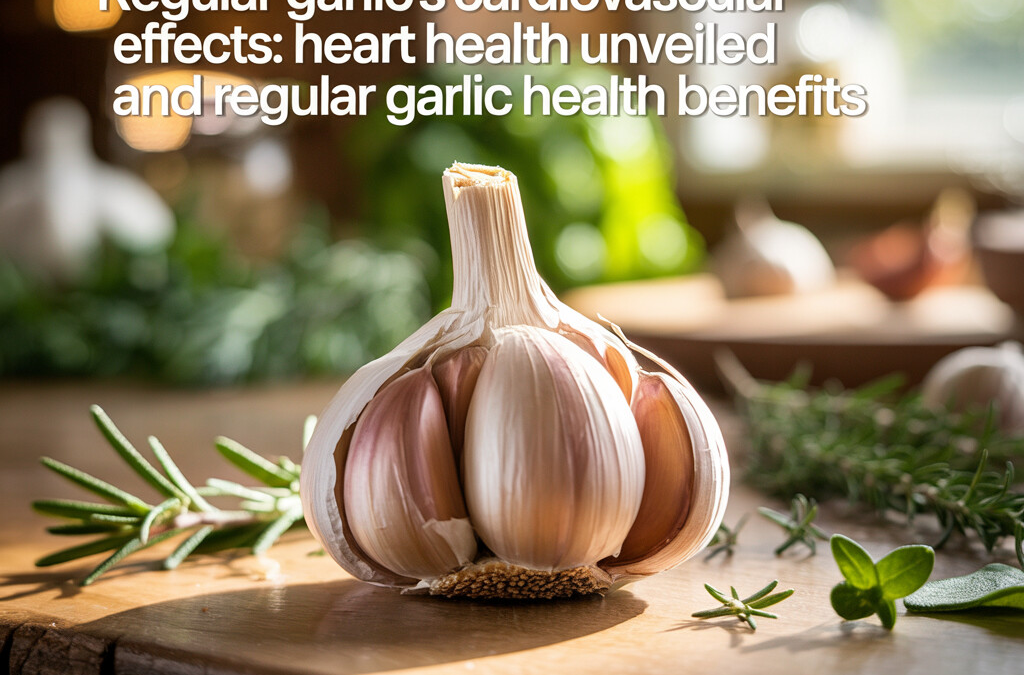 Regular Garlic Health Benefits: How Garlic Supports Heart Health and Cardiovascular Wellness