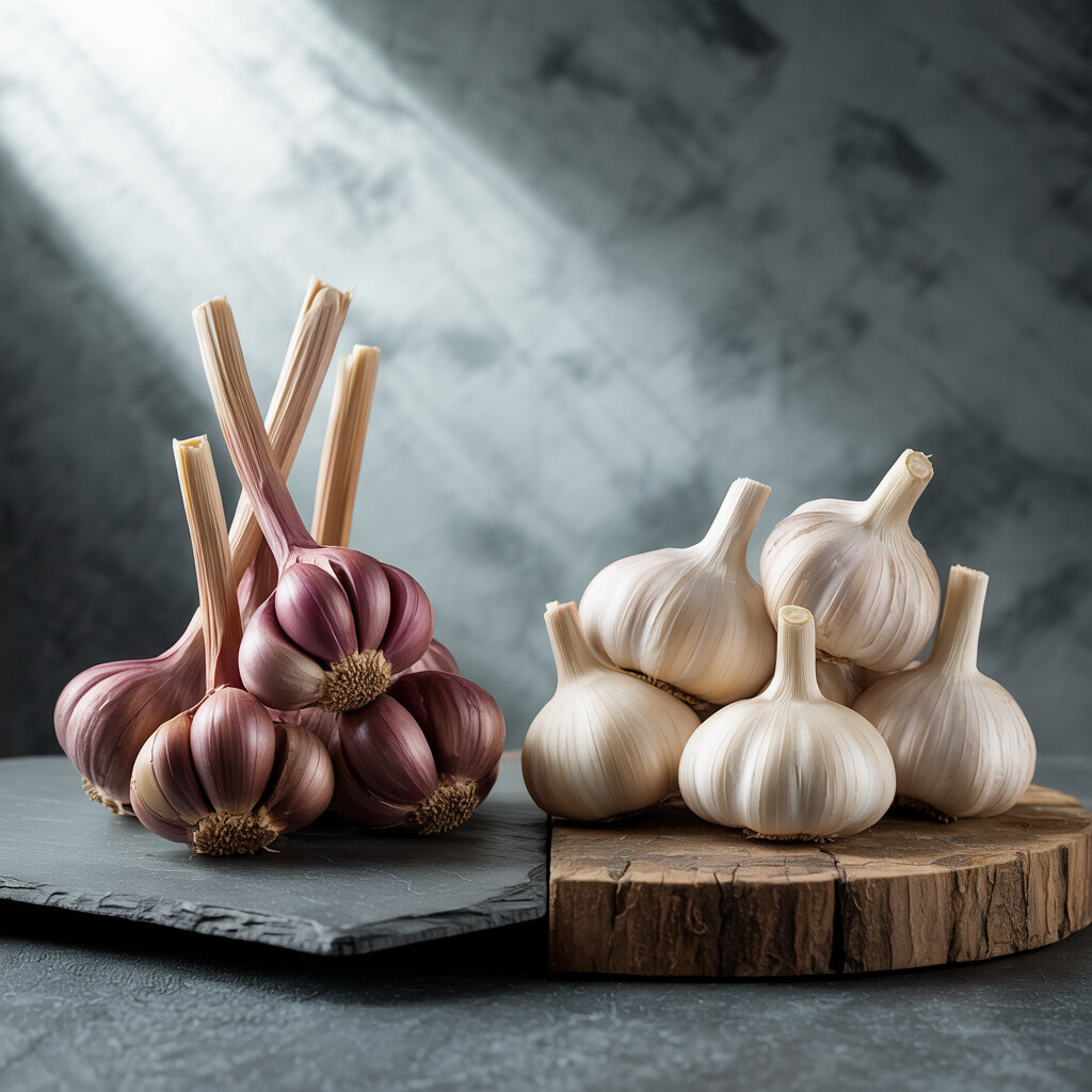 Comparing Regular Garlic Nutritional Content and Black Garlic Benefits