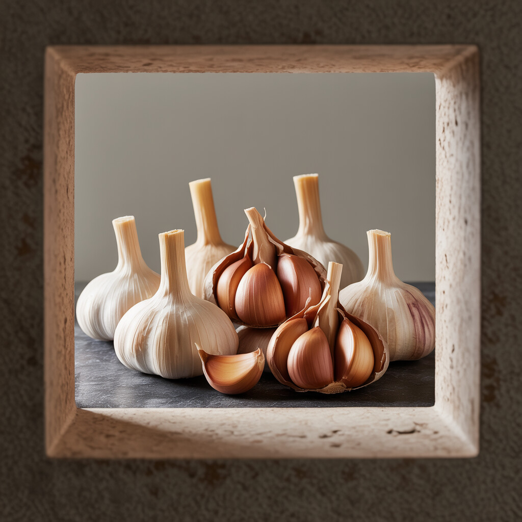 Comparing Black Garlic and Regular Garlic in Regular Garlic Cultivation Practices