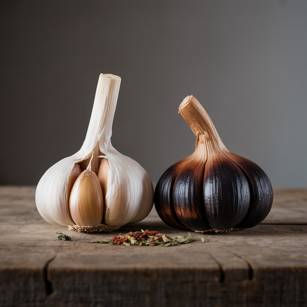 Comparing Black Garlic Vs Regular Garlic Health Benefits: Benefits and Differences