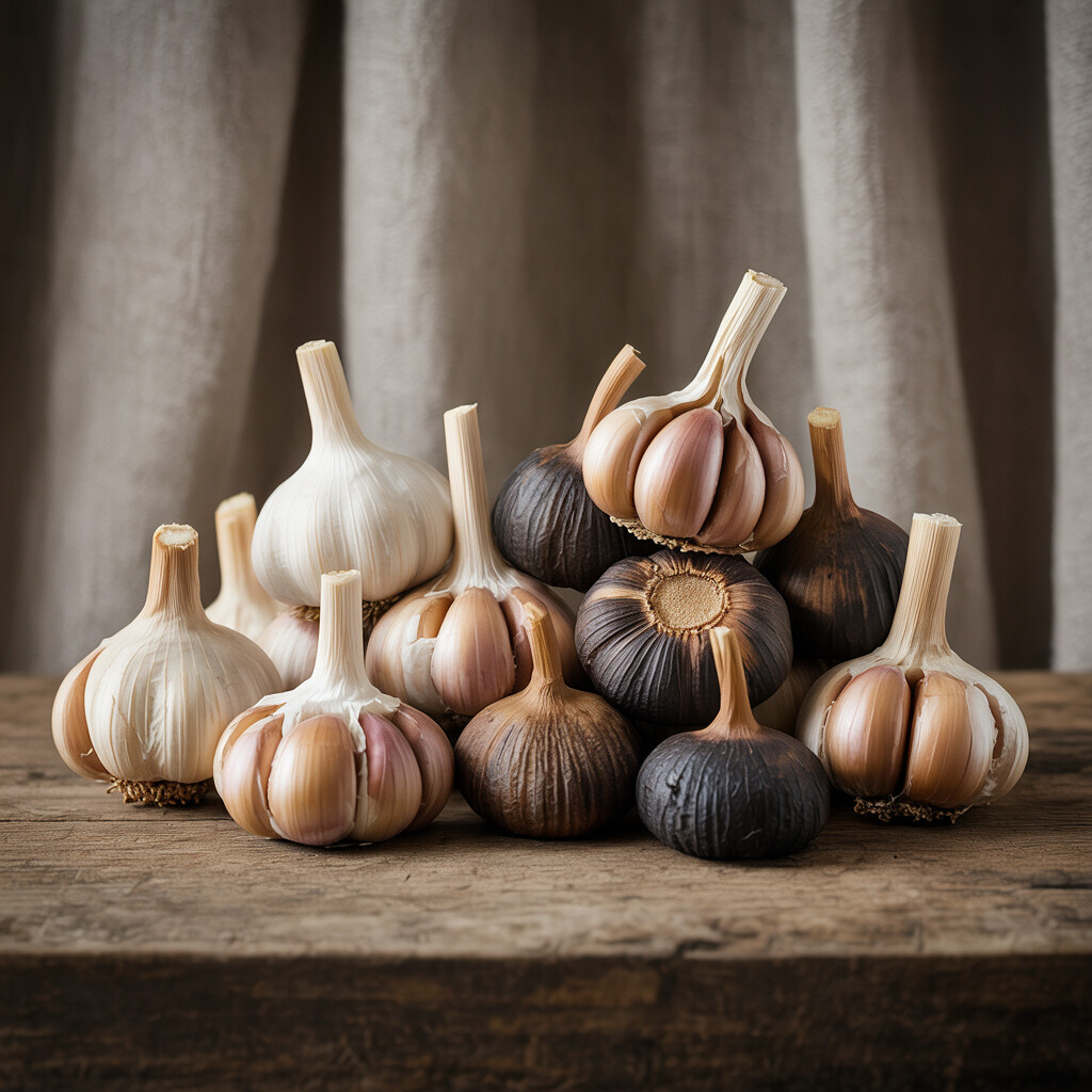 Flavor and Culinary Uses in Black Garlic Vs Regular Garlic Nutritional Comparison – Taste and Applications