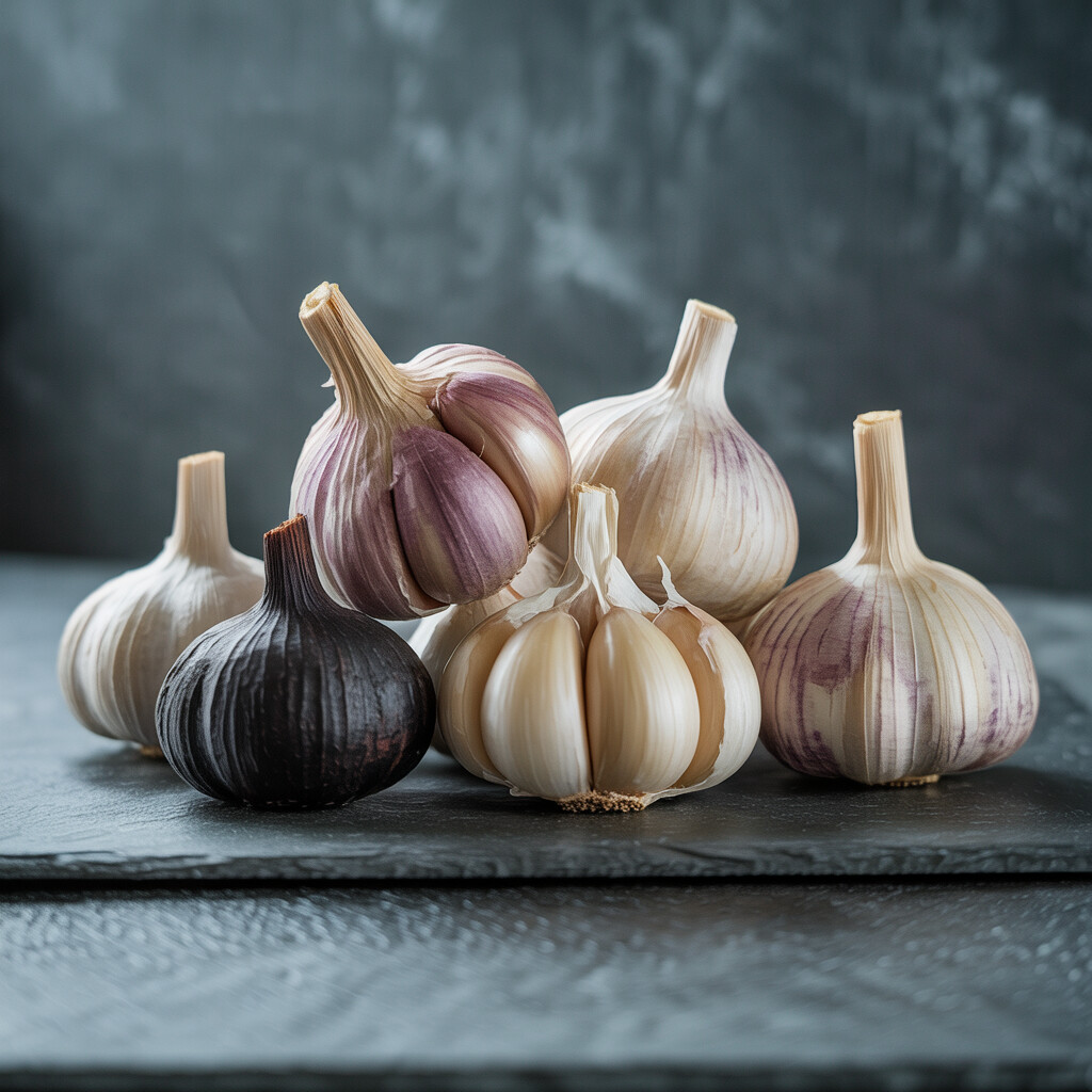 Black Garlic Vs Regular Garlic Taste Comparison – Texture and Aroma Contrast Between Softness and Crispness