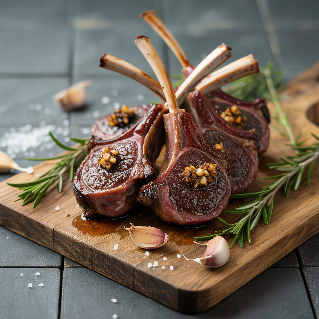 Crafting the Perfect Black Garlic Lamb Chops at Home for Delicious Black Garlic Lamb